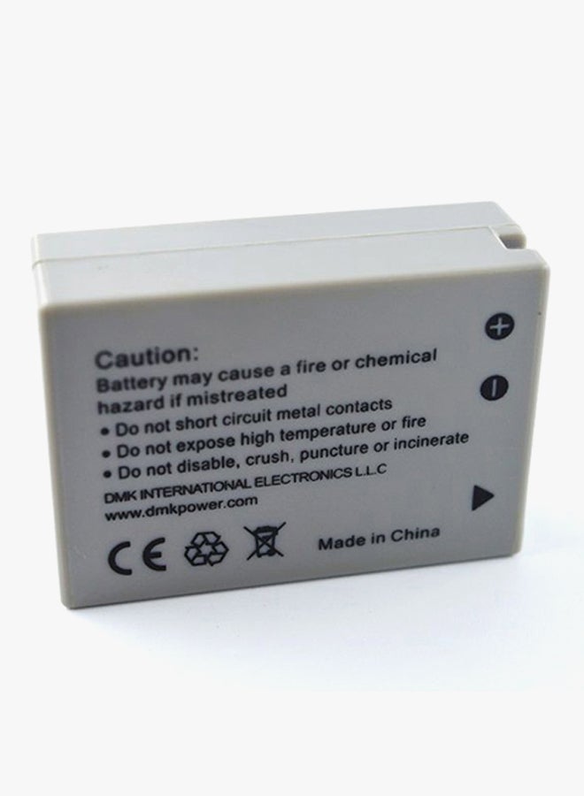 DMK Replacement Battery For Canon Powershot G15/Sx40/Sx50/Hs G1x White - Image 2