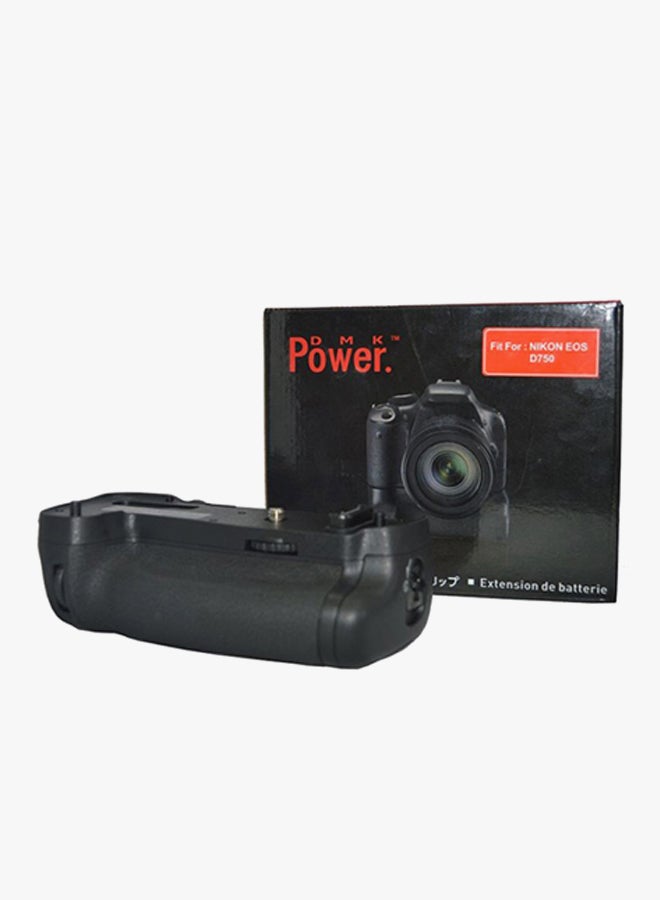 DMK Replacement Battery Grip For Nikon D750 Black - Image 3