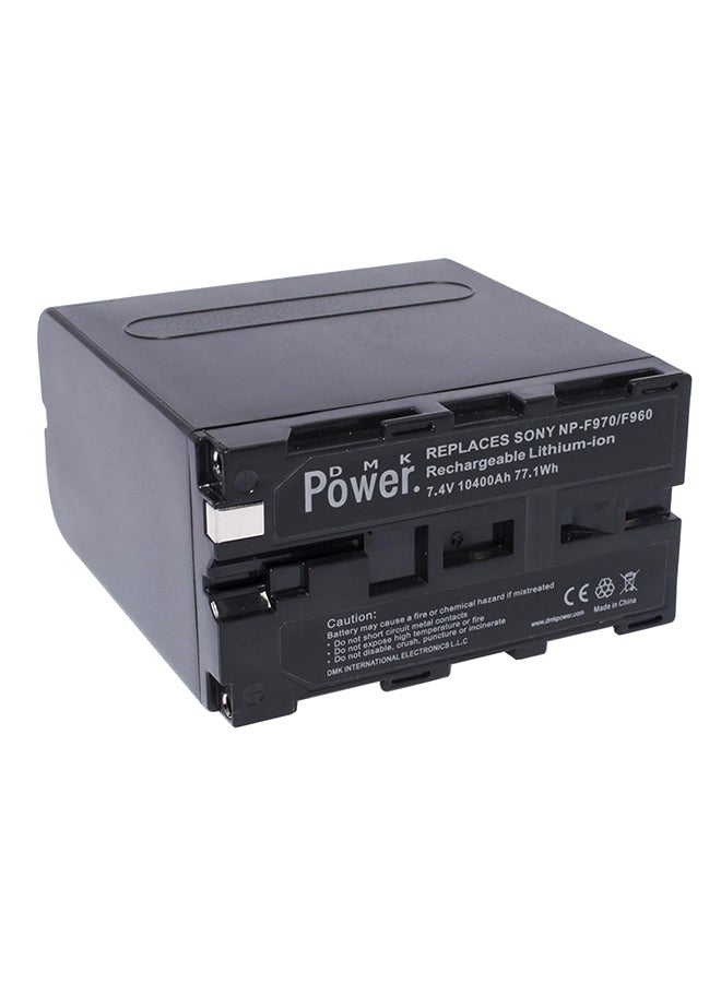 دي أم كي بطارية طاقة سوني بديلة أسود - Image 1