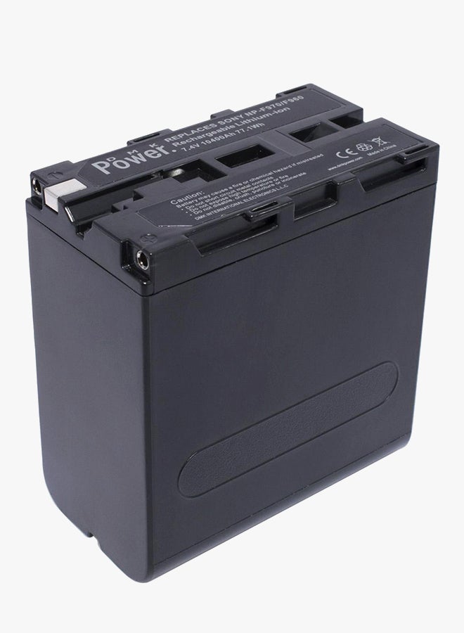 دي أم كي بطارية طاقة سوني بديلة أسود - Image 3