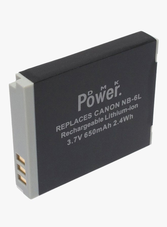 DMK NB-6L Replacement Battery Black - Image 2