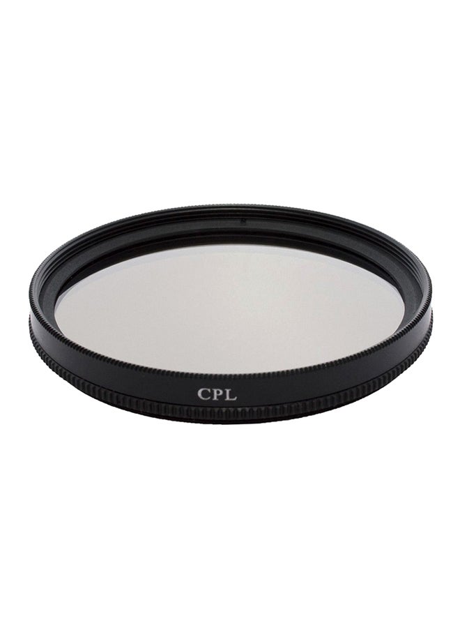 DMK Power 58MM CPL Circular Polarizing Filter For Camera Lenses Black  - Image 1