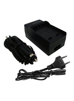 Battery Car Charger TC600C For Fujifilm X-Pro 1/ X-E1/ X-E2/ X-M1/ XA1/ X-T1/ HS33EXR/ HS30EXR Camera Black