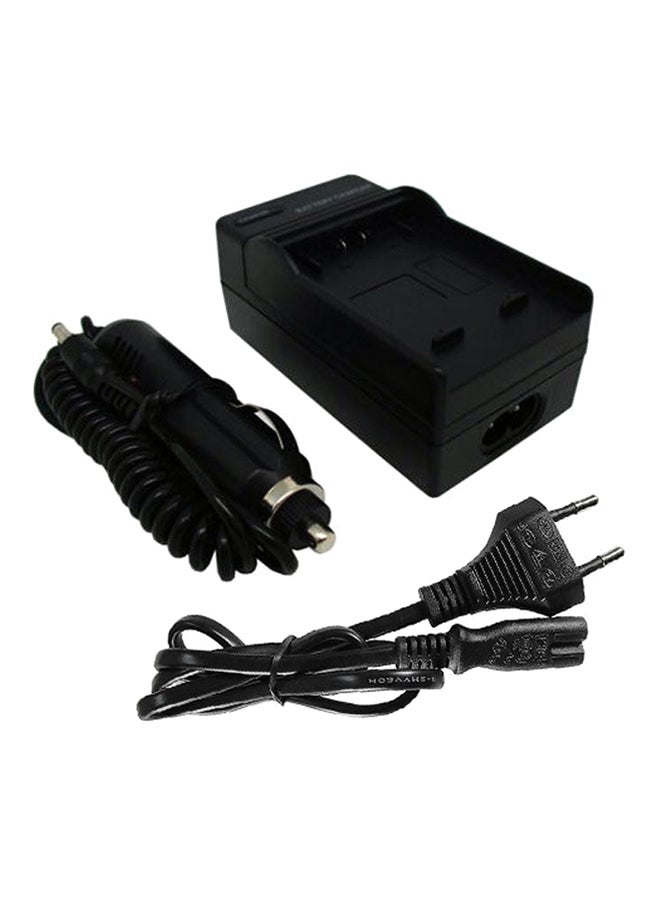 DMK - Battery Car Charger TC600C For Fujifilm X-Pro 1/ X-E1/ X-E2/ X-M1/ XA1/ X-T1/ HS33EXR/ HS30EXR Camera Black - Image 1