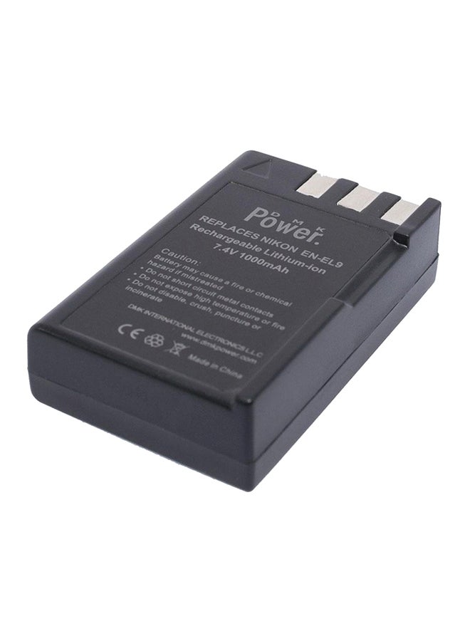 DMK EN-EL9 Replacement Battery Black - Image 1