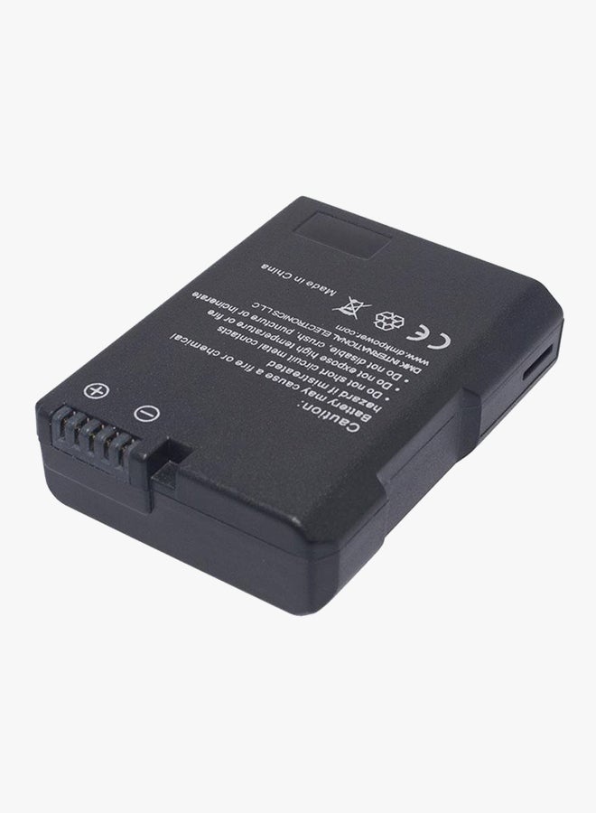DMK - 1 X Battery And 1 X Battery Case For Nikon D3100 D3200 D5100 D5200 D5300 Coolpix P7800 P7700 Camera  - En-El14 Black - Image 1