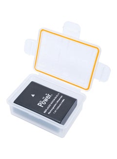 1 X Battery And 1 X Battery Case For Nikon D3100 D3200 D5100 D5200 D5300 Coolpix P7800 P7700 Camera  - En-El14 Black