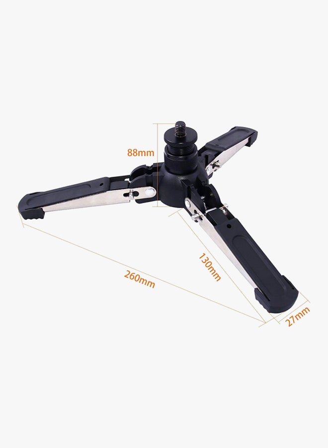 DMK #-T288 3 Legs Monopod For Canon 5Diii, 6D, 7D, 80D And Nikon D5 D810 D750 D7200 D5500 . Cameras Black - Image 3