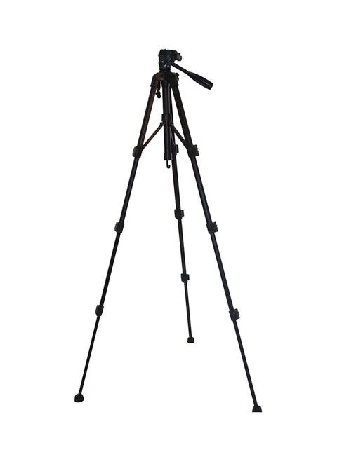 Power T690 Tripod For Canon 5Diii Ii 6D 7D 70D 80D And Nikon D810 D750 D500 D7200 D5500 . Cameras Black