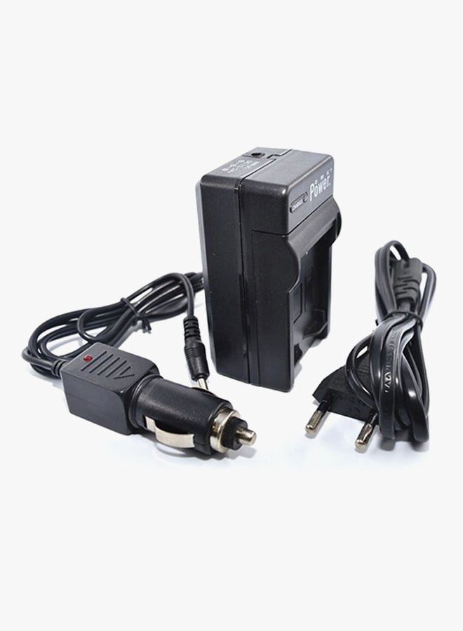 DMK - Battery Charger For Canon EOS 60D 7D 5D2 5DII 5D Mark II LC-E6Eh Camera Black - Image 1
