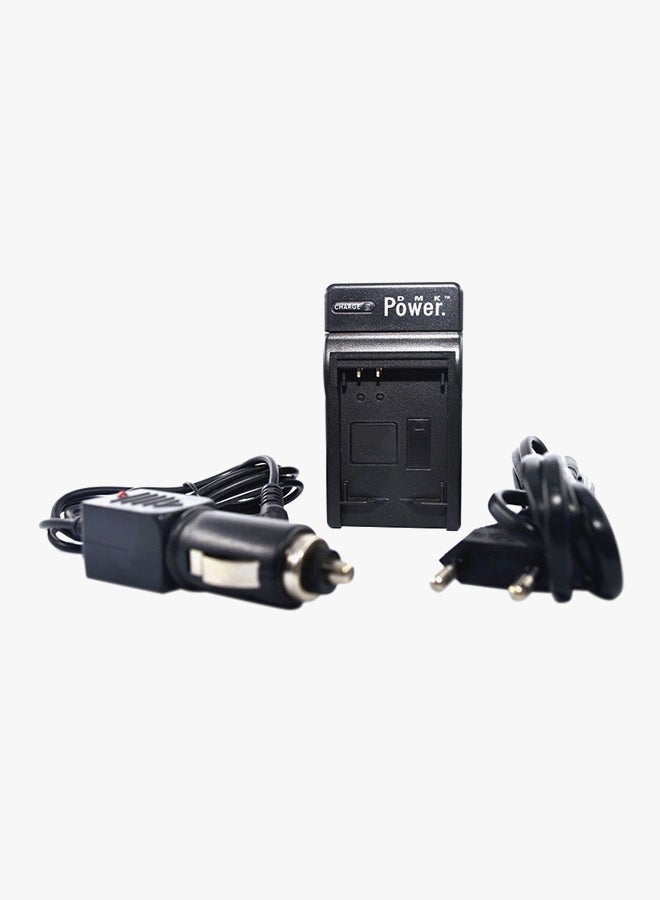 DMK - Battery Charger For Canon EOS 60D 7D 5D2 5DII 5D Mark II LC-E6Eh Camera Black - Image 1