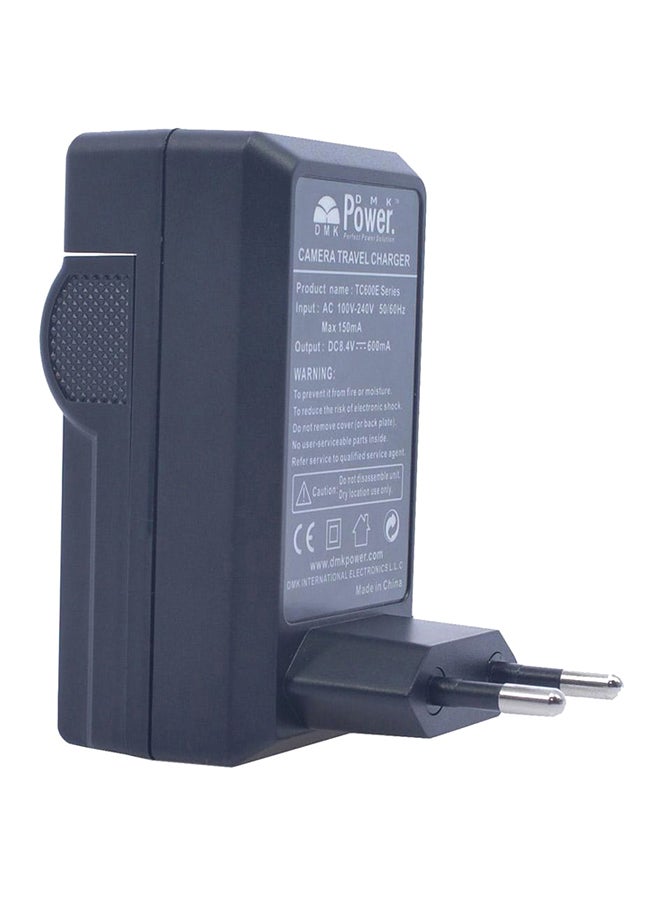 دي أم كي شاحن بطارية طراز BLF19 لكاميرا باناسونيك الرقمية أسود - Image 1