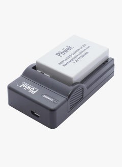 DMK Replacement Battery With Single USB Charger For Canon EOS 550D 600D X4 X5 T2i T3i Camera Black  - Image 2