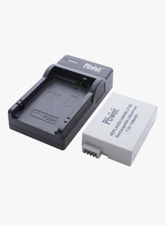 DMK Replacement Battery With Single USB Charger For Canon EOS 550D 600D X4 X5 T2i T3i Camera Black  - Image 3