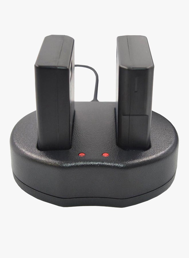 DMK 2 X En-El15 Batteries & 1 X En-El15 Double Usb Charger For Nikon D7000 D7100 D7200 Black - Image 3