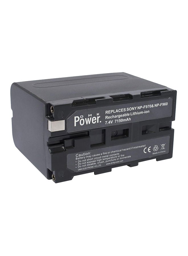 دي أم كي بطارية طاقة سوني بديلة أسود - Image 1