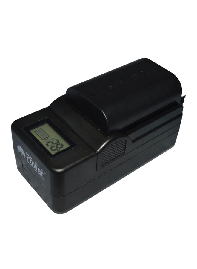 DMK En-El15 Lcd Battery Charger For Nikon D7000 D810 D600 D800E Ect. Cameras Black - Image 1