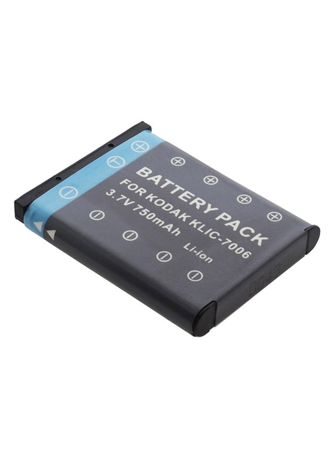 DMK Replacement Battery For Klic-7006 Kodak Easy Share M522 M530 M532 M550 M552 M575 M580 M583 Camera Black  - Image 1