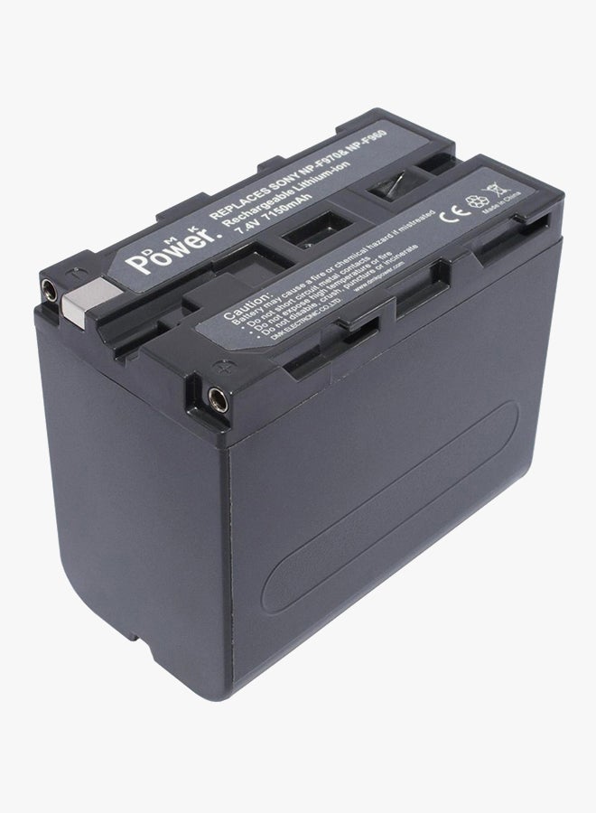 دي أم كي بطارية طاقة سوني بديلة أسود - Image 3