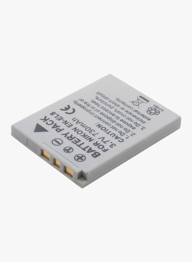 Replacement Battery For Nikon Coolpix P1 P2 S1 S2 S3 S5 S6 S7 S8 S50 Camera White