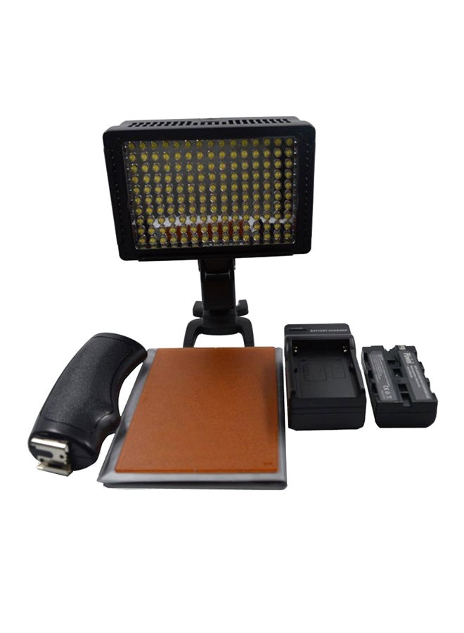 DMK LED Light For Video Camera And DSLR Black - Image 1