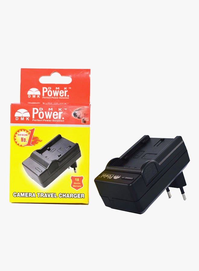 DMK - Battery Charger For Sony DSC-S30 CD200 DSC-F707 DSC-F717 F828 Camera Black - Image 1