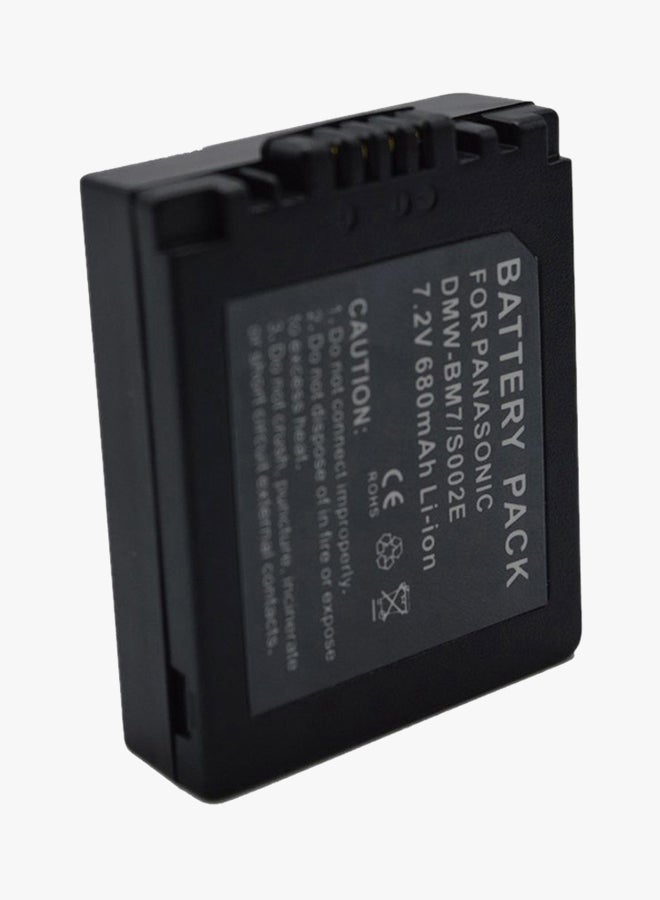 DMK Replacement Battery For PANASONIC DMCFZ3/FZ15/FZ20 Camera Black - Image 2