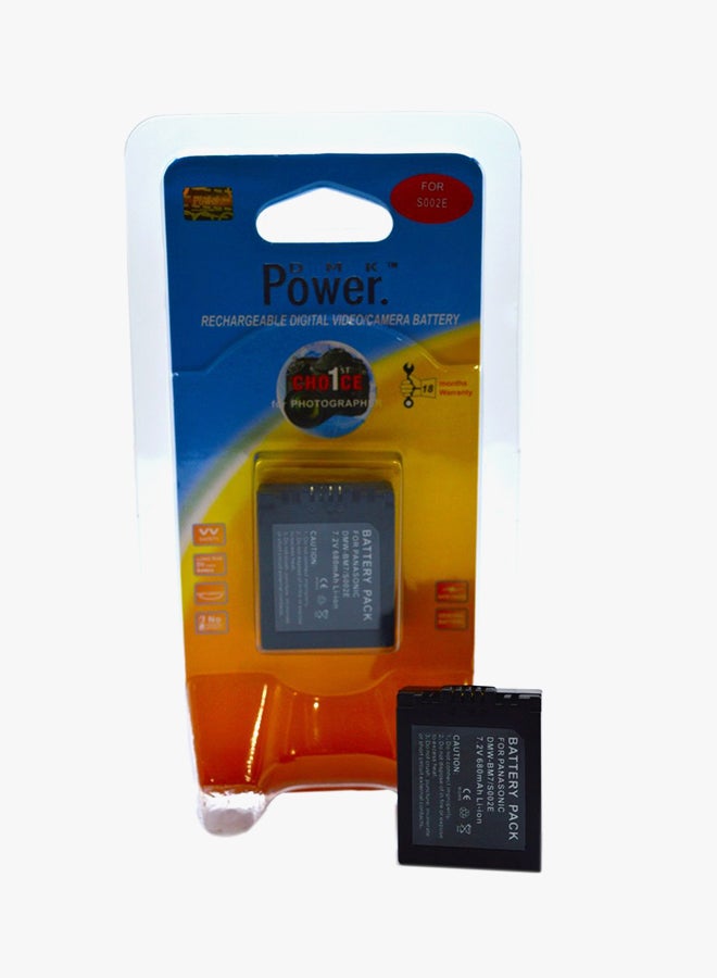 DMK Replacement Battery For PANASONIC DMCFZ3/FZ15/FZ20 Camera Black - Image 3