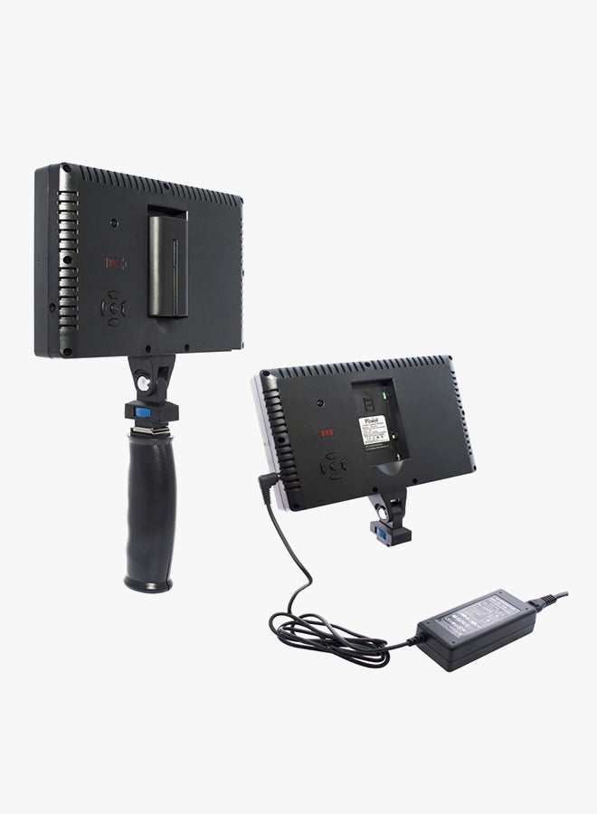 DMK LED Video Light With Light Stand Black - Image 3