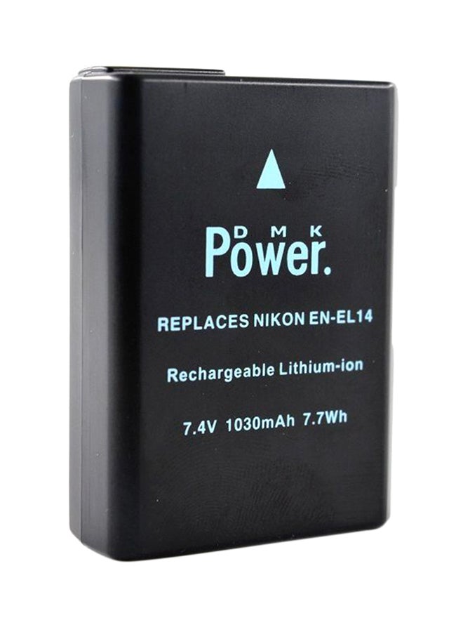 DMK Replacement Battery For Nikon CoolPix D3100 D3200 D5100 P7000 P7100 P7700 Camera Black - Image 1