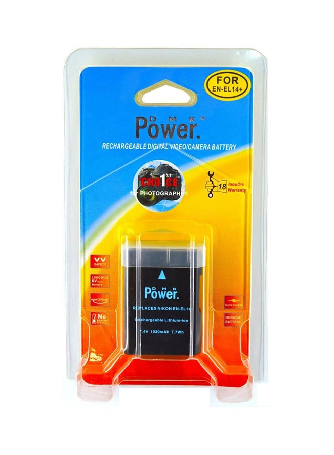 DMK Replacement Battery For Nikon CoolPix D3100 D3200 D5100 P7000 P7100 P7700 Camera Black - Image 2