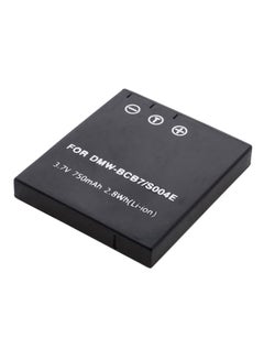 Replacement Battery For Panasonic DMW-BCB7 CGA-S004 S004A 1B S004E 1B Camera Black