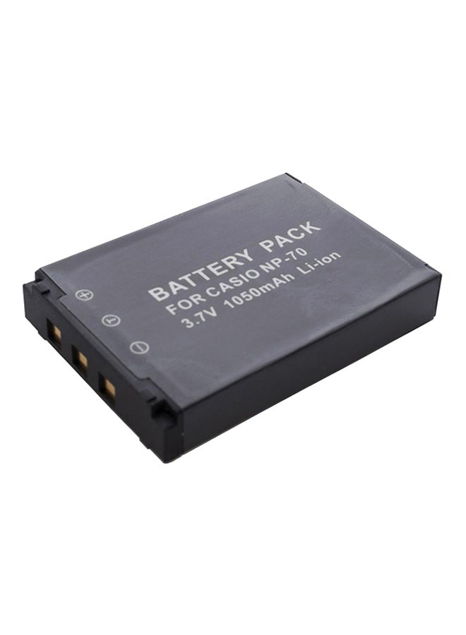 DMK Replacement Battery For Casio Exilim Zoom EX Z150 EX Z250BE Digital Camera Black - Image 1