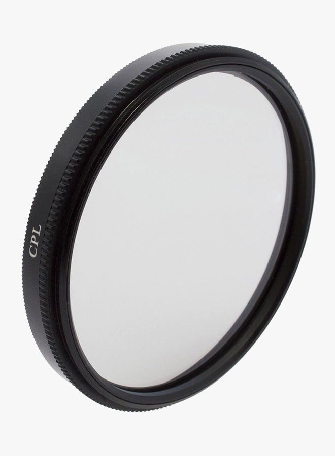 DMK - 52MM CPL Circular Polarizing Filter For Camera Lenses Black - Image 1