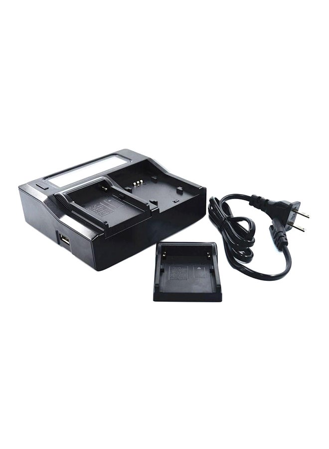 DMK Dc-01 Dual Digital Battery Charger En-El15 For Nikon D610 D7000 D7100 D7200 D750 D800 Camera  Cameras Black - Image 1