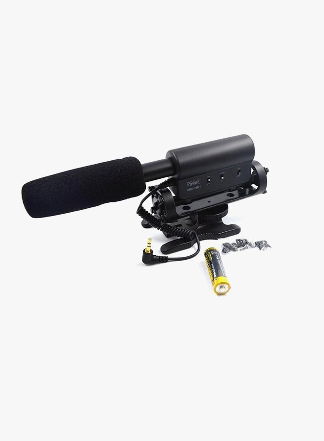 دي أم كي ميكروفون طويل لتصوير المقابلات طراز SGC-598 أسود - Image 2