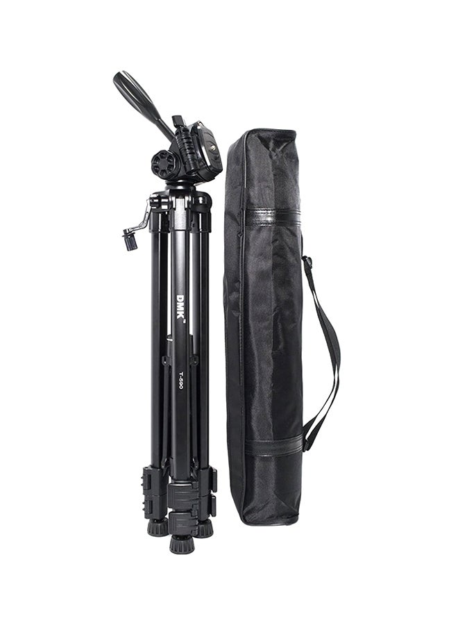 DMK T590 Tripod For Canon 5DIII/II/6D/760D/750D/700D and Nikon D810/D750/D7200/D500 Black - Image 1