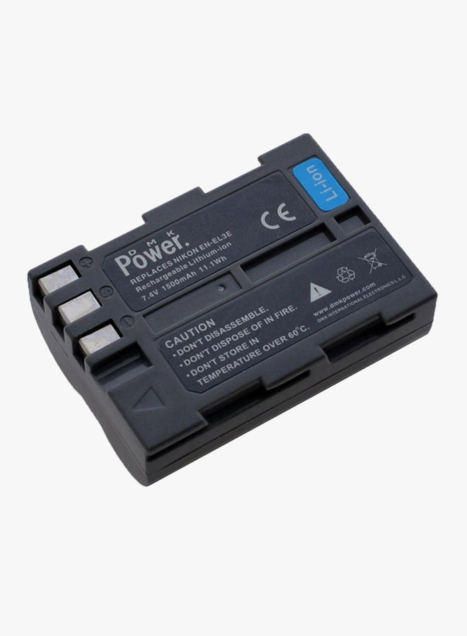 DMK EN-EL3E Replacement Battery Black - Image 2