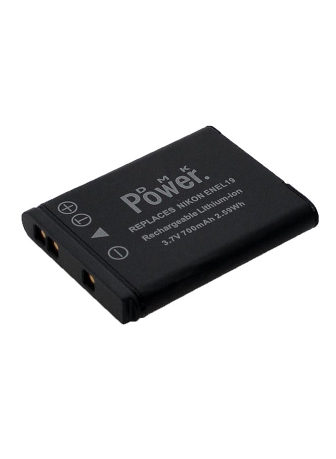 دي أم كي بطارية بديلة لكاميرا نيكون كولبيكس طراز S32 S100 S2500 S2600 S2700 أسود - Image 1