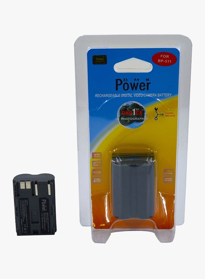 DMK Replacement Battery For Canon EOS 30D 40D 50D D60 D30 D40 Digital SLR Camera Black - Image 3