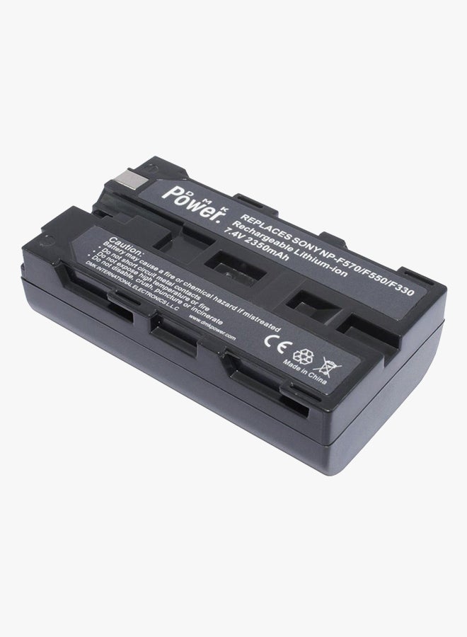 DMK Power Np-F570 Battery 2350Mah For Led Video Light And Monitor Only (Not For Cameras) Black - Image 3