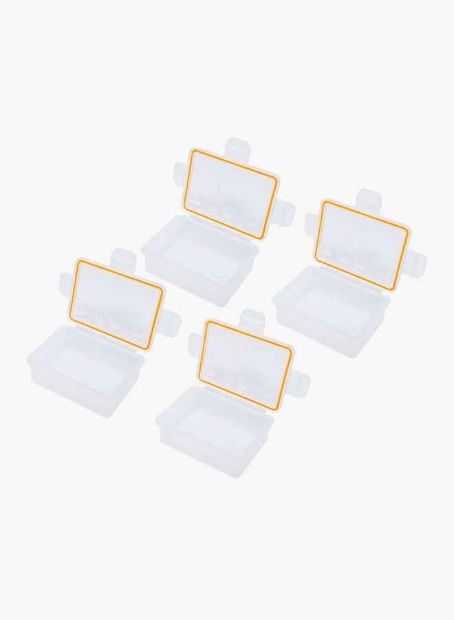 دي أم كي غطاء بطارية الكاميرا متعدد الاستخدامات ومضاد للماء من 4 قطع أبيض - Image 2