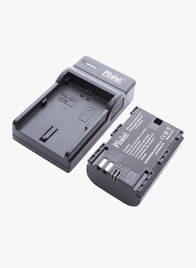 DMK Usb1 Single Usb Charger For Canon Eos 5D, 5Dsr, 60D, 60Da, 7D, 70Dmarkii Iii  Cameras Black - Image 2