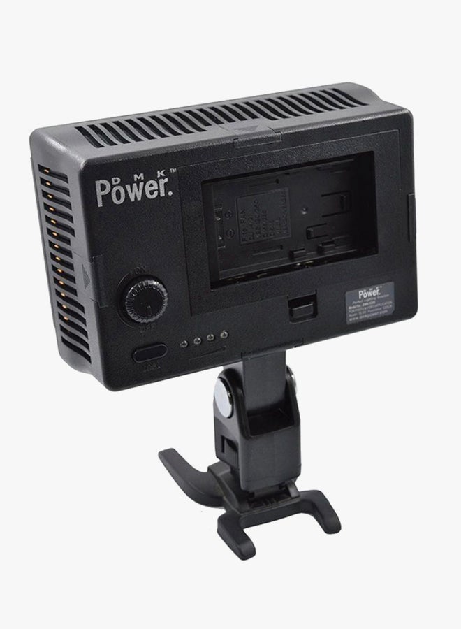 دي أم كي مصباح LED لكاميرا الفيديو وكاميرا DSLR أسود  - Image 2