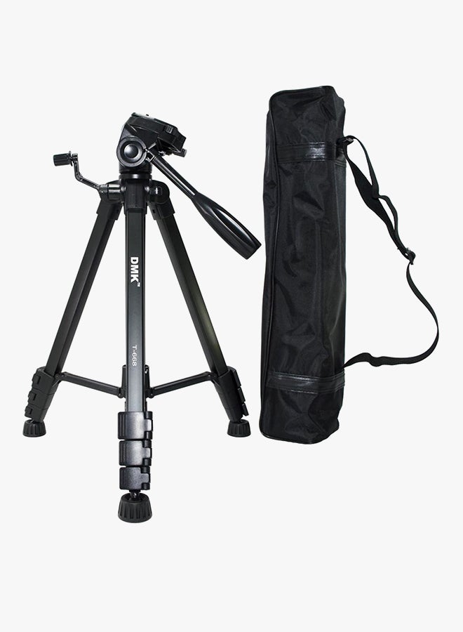 دي أم كي حامل ثلاثي لكاميرا كانون طراز 5DIII وII و6D و7D و70D و80D وكاميرا نيكون طراز D810 وD750 وD500 وD7200 وD5500 أسود - Image 3