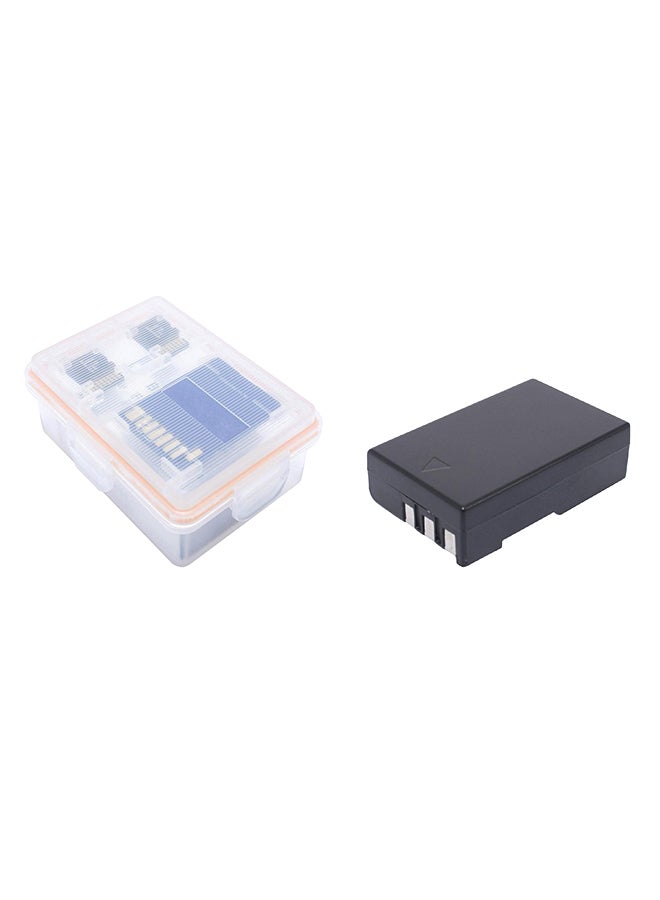 DMK Pack Of 2 EN-EL9 Replacement Battery With Box Black - Image 1