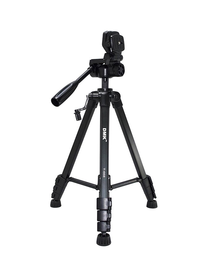 دي أم كي حامل ثلاثي لكاميرا كانون طراز 5DIII وII و6D و7D و70D و80D وكاميرا نيكون طراز D810 وD750 وD500 وD7200 وD5500 أسود - Image 1