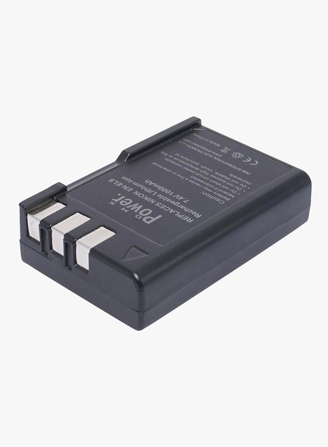 DMK Pack Of 2 EN-EL9 Replacement Battery With Box Black - Image 3