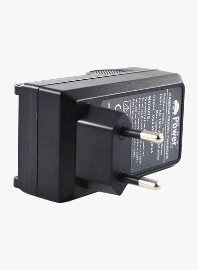 Dual Battery Charger For Canon EOS 5D Mark II III and IV/ 70D/ 5Ds/ 6D/ 5Ds/ 80D/ 7D and 7D Mark II/ 60D Camera/ LP-E6 Battery/ LC-E6 Charger Black
