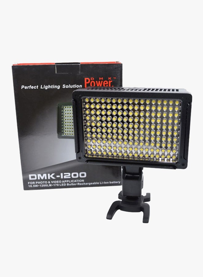 DMK 1200 Led Light For Video Camera And Dslr Camera Multicolour - Image 3
